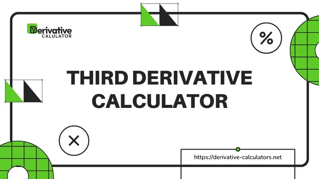 third derivative calculator
